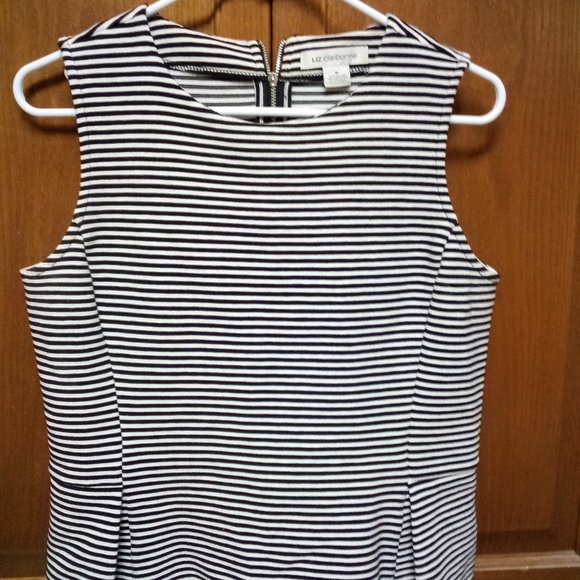 Vintage Liz Claiborne Striped Top - Picture 2 of 5